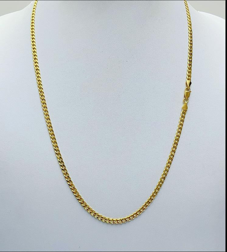 Cubana Miami 3MM Plata 925 Italy