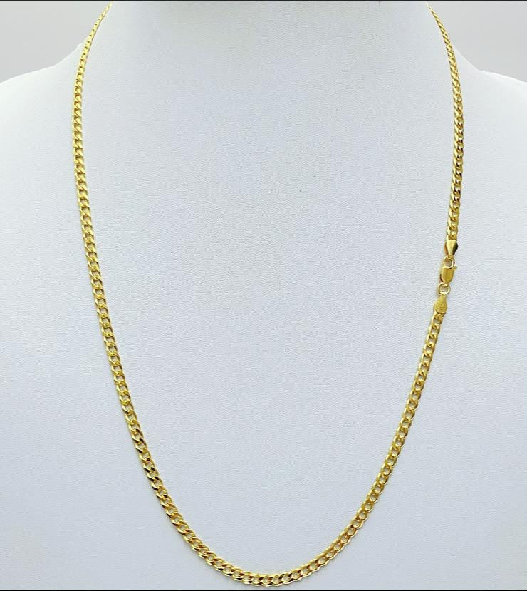 Cubana Miami 3MM Plata 925 Italy