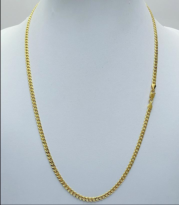 Cubana Miami 3MM Plata 925 Italy