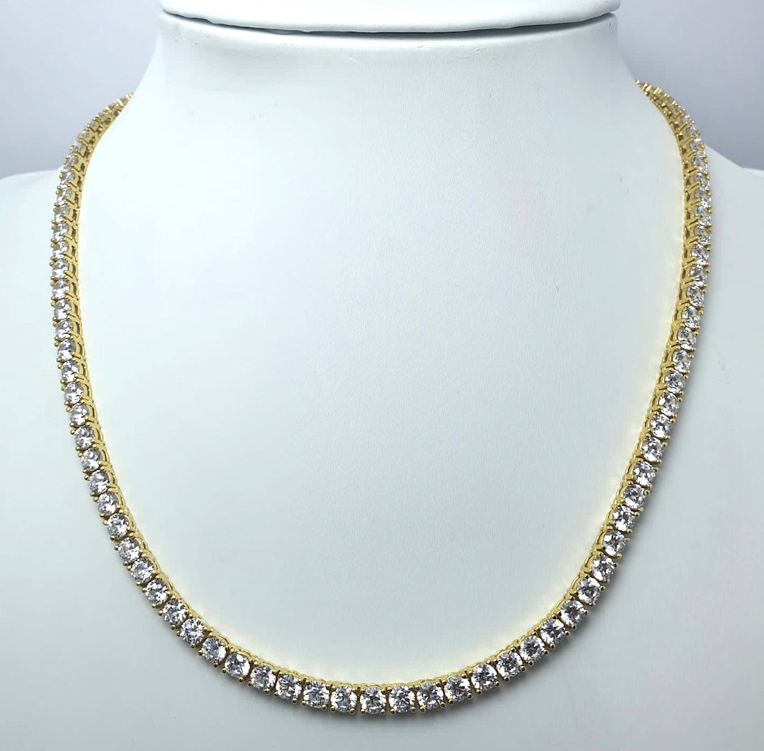 Tennis Chain /Plata 925
