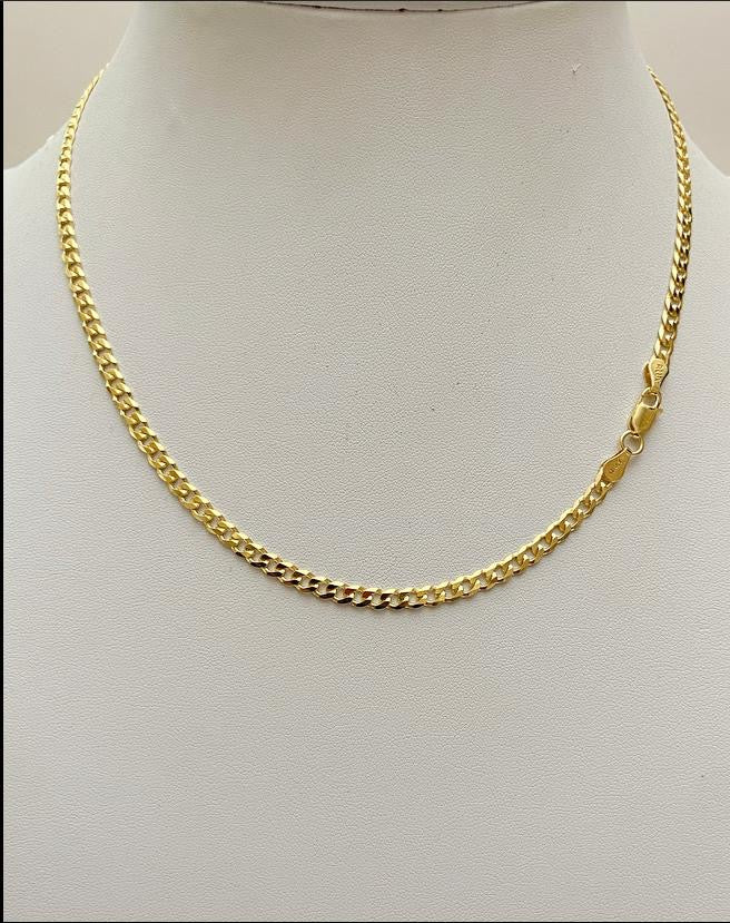 Cubana Miami 4MM Plata 925 Italy