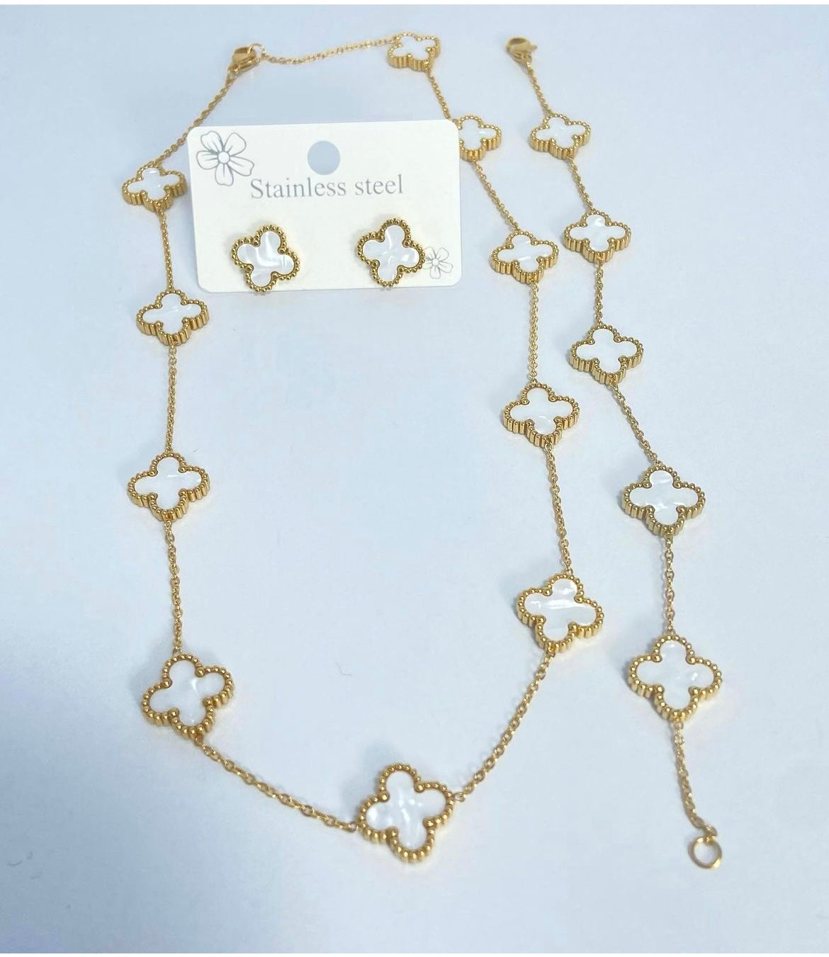 SET 🍀 CADENA,PULSERA,PANTALLAS
