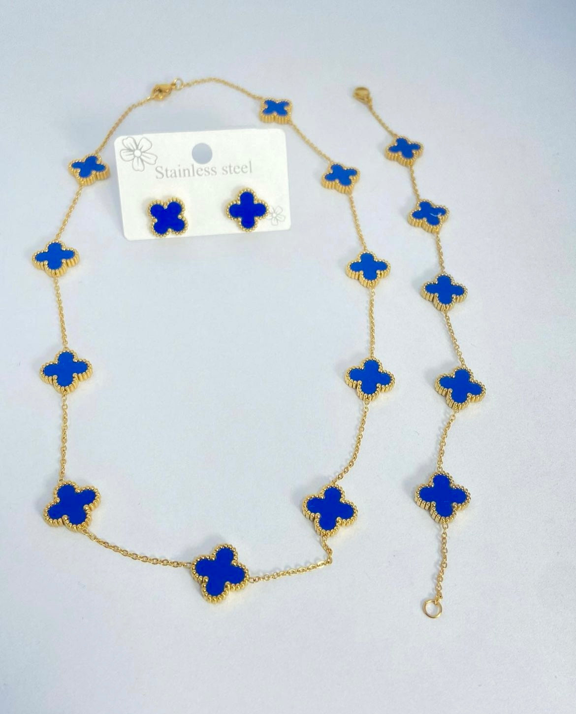 SET 🍀 CADENA,PULSERA Y PANTALLAS