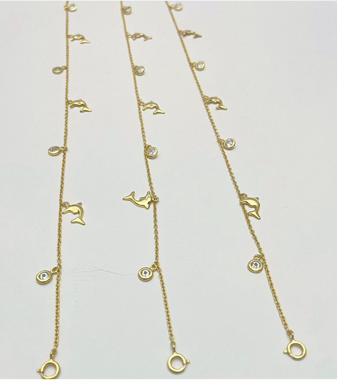 Tobilleras 🐬🐬 En Plata 925