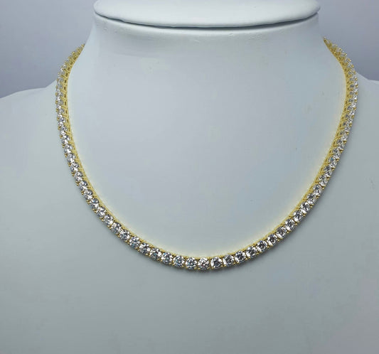 Tennis Chain /Plata 925