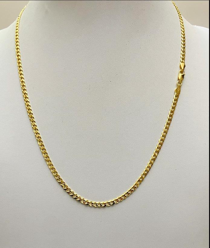Cubana Miami 4MM Plata 925 Italy
