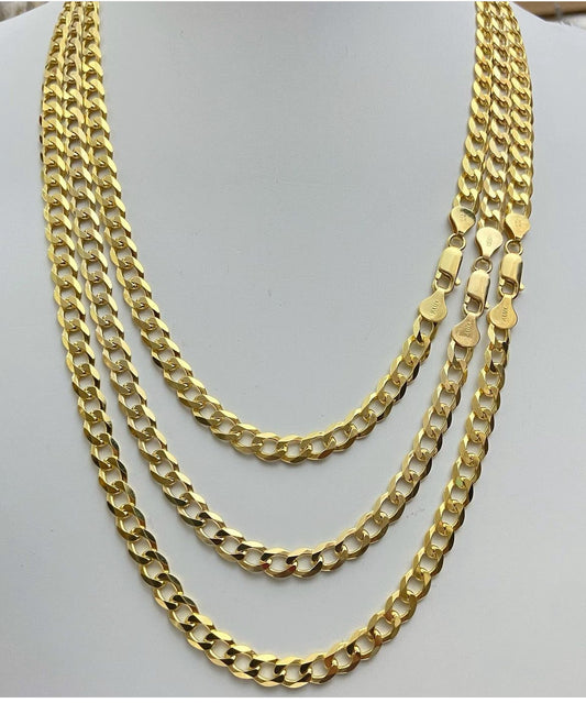 SET CUBANAS 8MM PLATA 925 ITALY