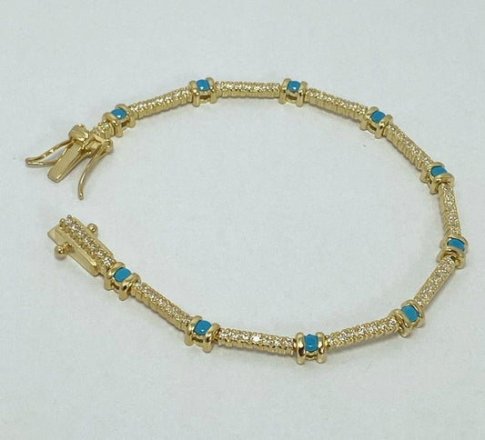 PULSERA TENNIS PLATA 925