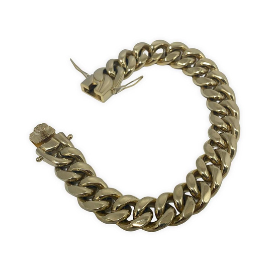 PULSERA CUBANA MIAMI 14MM